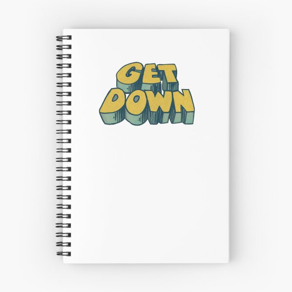 Item preview, Get Down / 70s Style Aesthetic Typography  designed and sold by eileennamir.