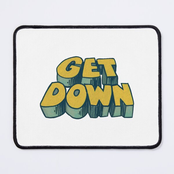 Item preview, Get Down / 70s Style Aesthetic Typography  designed and sold by eileennamir.