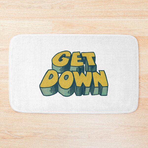 Item preview, Get Down / 70s Style Aesthetic Typography  designed and sold by eileennamir.