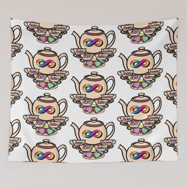 Item preview, My Neurodiversi Tea Set designed and sold by AuDHDesigns AUS .
