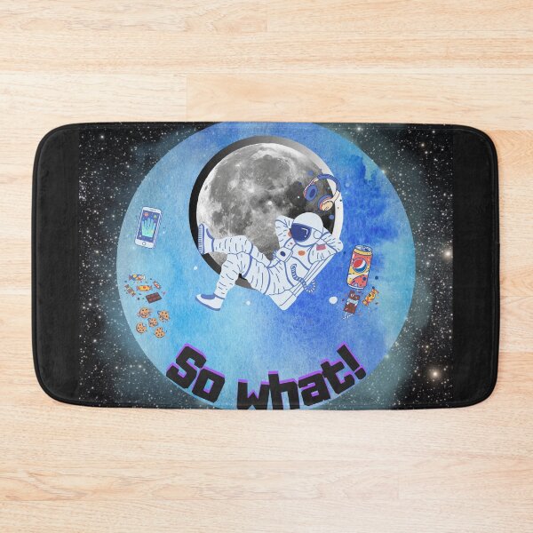 Item preview, Space Chill - Relaxed Astronaut "So What!" Cosmic Collage designed and sold by Vivid Trace.