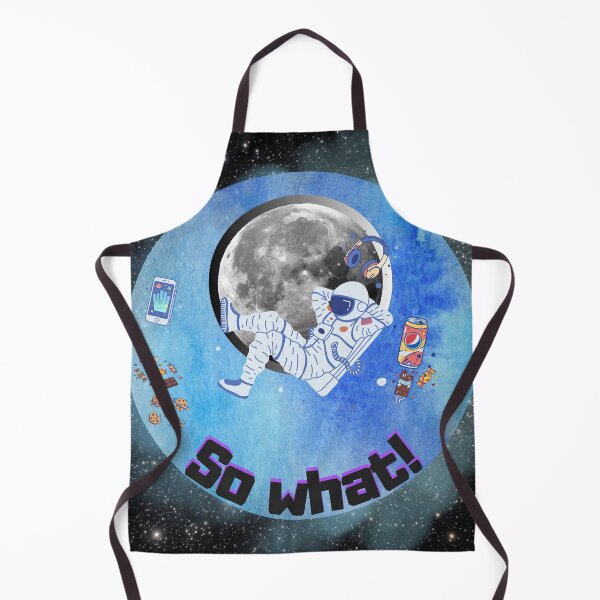Item preview, Space Chill - Relaxed Astronaut "So What!" Cosmic Collage designed and sold by Vivid Trace.