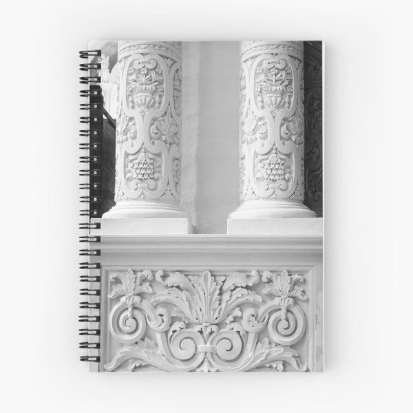 Item preview, Ornate Carved Plaster Columns and Decorative Relief in Classical Architectural Interior designed and sold by Nmallia.