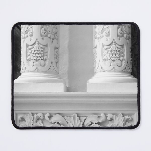 Item preview, Ornate Carved Plaster Columns and Decorative Relief in Classical Architectural Interior designed and sold by Nmallia.