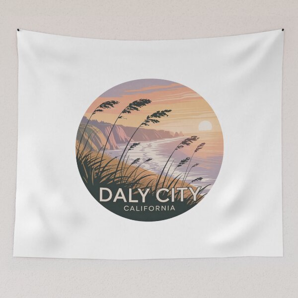 Item preview, Daly City California: Coastal Grass Sunset designed and sold by CircinusStore.