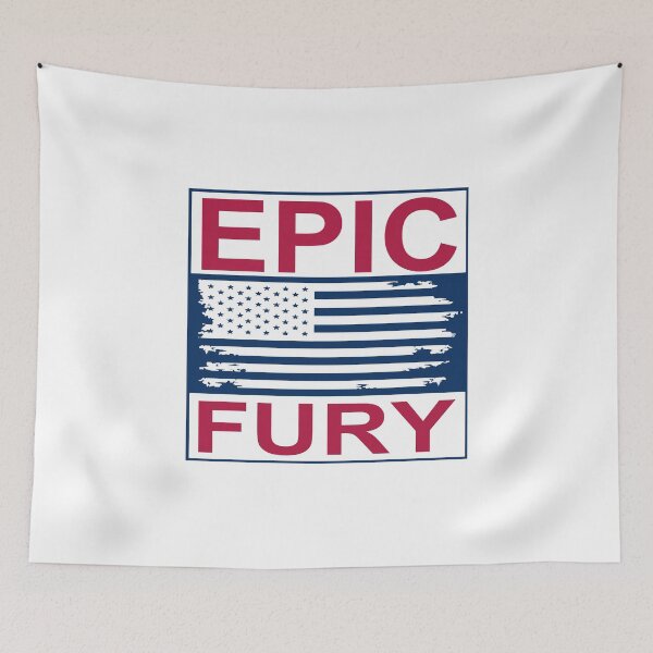 Item preview, Operation Epic Fury; USA; 2026 designed and sold by StickerApe.