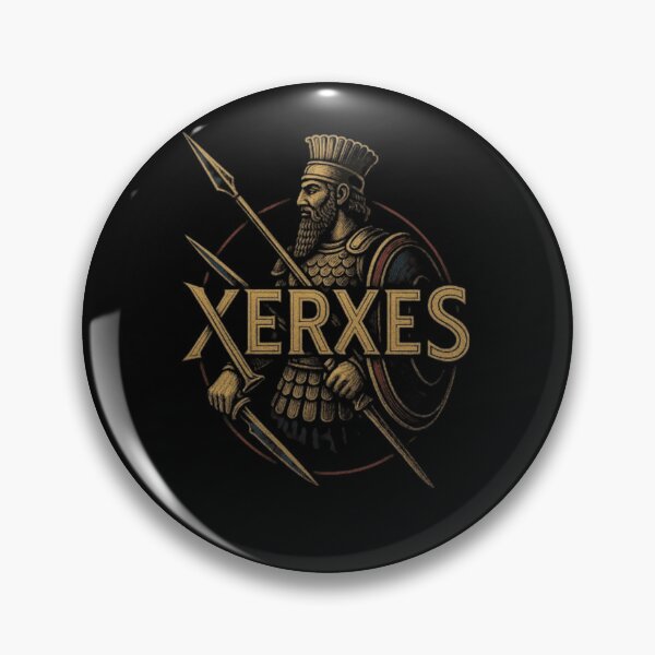 Item preview, Xerxes Persian Warrior Design, Ancient Persia Soldier Shirt, Achaemenid Empire, Royal Guard Immortal Warrior, Persian King Xerxes, Historical Warrior Art designed and sold by Typologystudios.