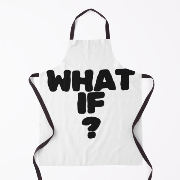 Item preview, Retro Chunky What If Text Graphic designed and sold by Mirsh-design.