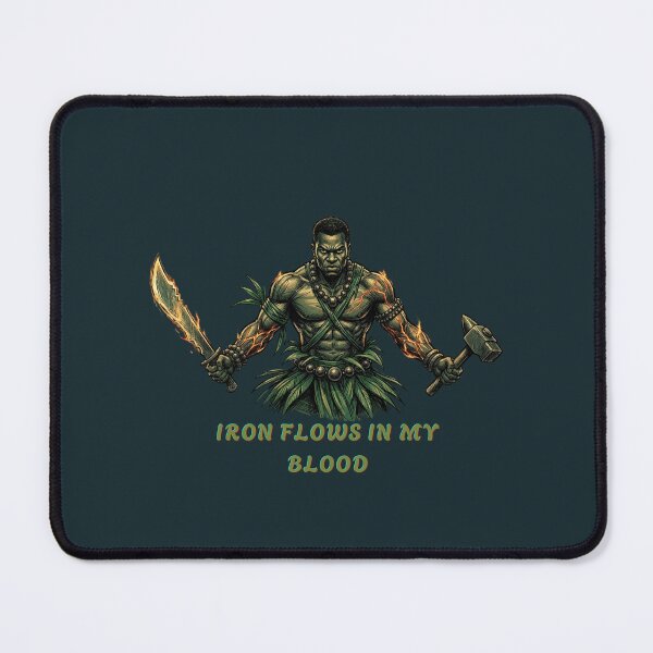 Item preview, Ogun Iron Warrior designed and sold by EfePrints.
