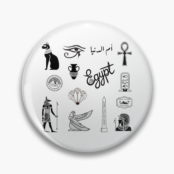 Item preview, Egyptian Symbols & Icons Set – Ancient Egypt Clipart Collection | Hieroglyphics, Ankh, Eye of Horus Design Pack designed and sold by DearPrint.