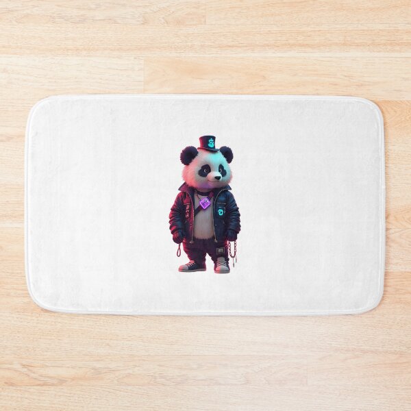 Item preview, cyberpunk style digital panda art designed and sold by geekmania48.
