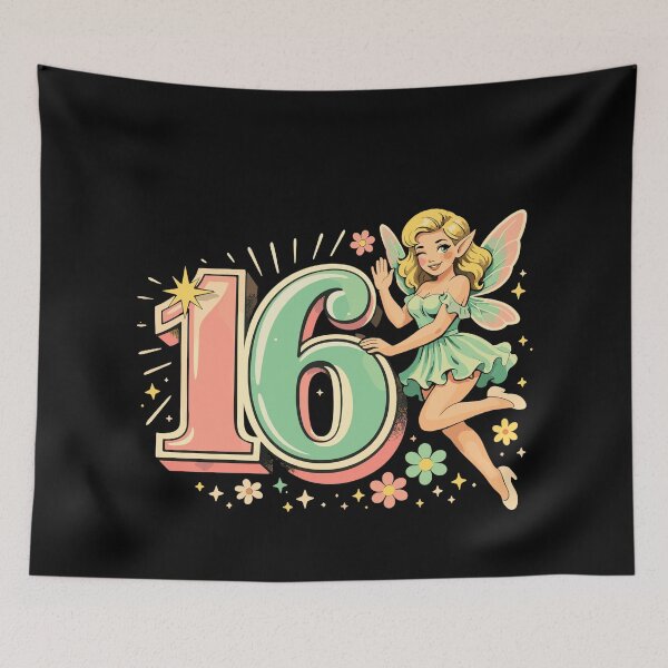 Item preview, Retro Elf 16 – Vintage advertising print in pastel colors designed and sold by Pineapple-Tree.