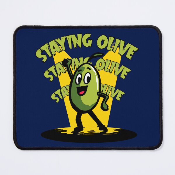 Item preview, Staying Olive - olive disco and retro humor designed and sold by francoisville.