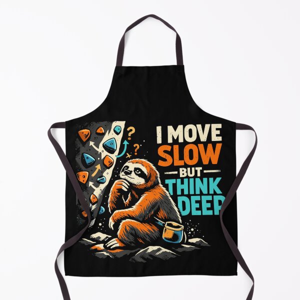Item preview, Sloth bouldering - I move slowly but think deep designed and sold by Pineapple-Tree.