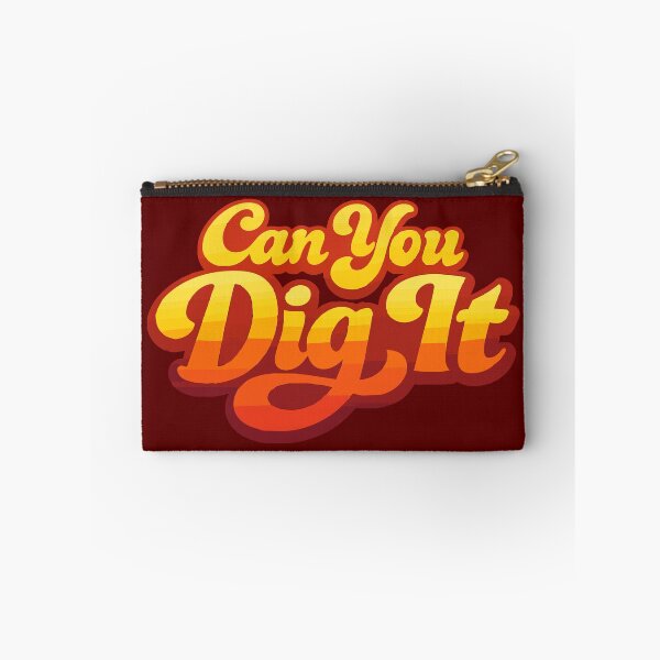 Item preview, Can You Dig It Retro 70s Typography – Vintage Sunset Gradient designed and sold by Far Out Goods.