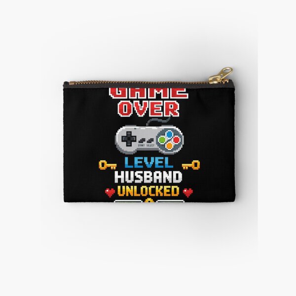 Item preview, Game Over - Level Husband Unlocked | 8-bit  designed and sold by Pineapple-Tree.