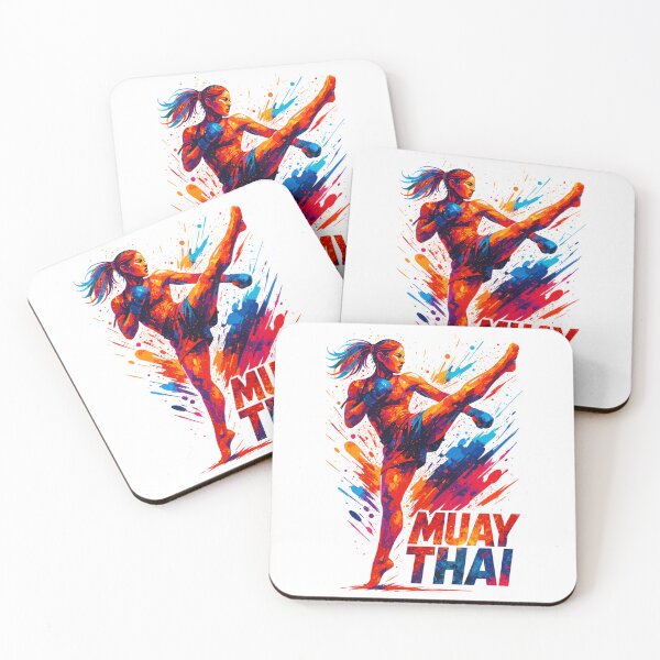 Item preview, Muay Thai Kick: Abstract Boxer Graphic Gift designed and sold by Pineapple-Tree.