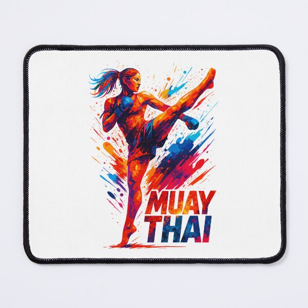 Item preview, Muay Thai Kick: Abstract Boxer Graphic Gift designed and sold by Pineapple-Tree.