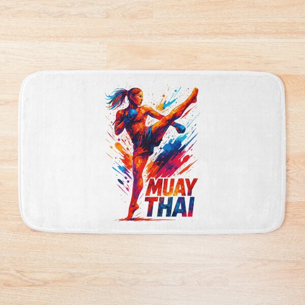 Item preview, Muay Thai Kick: Abstract Boxer Graphic Gift designed and sold by Pineapple-Tree.