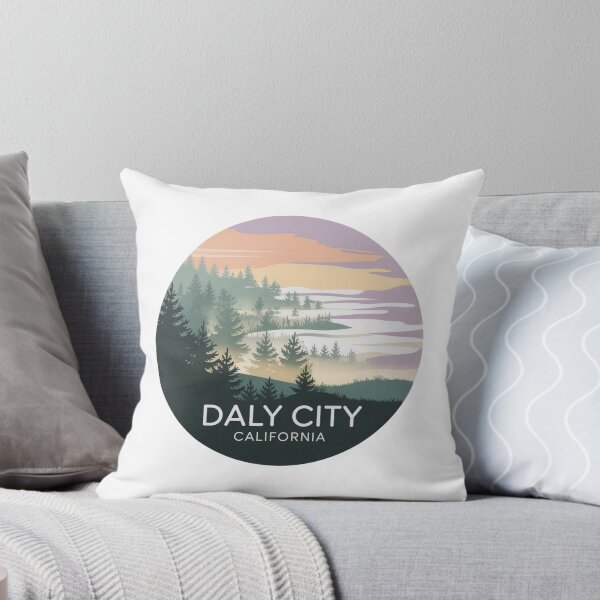 Item preview, Daly City California: Foggy Forest  designed and sold by CircinusStore.