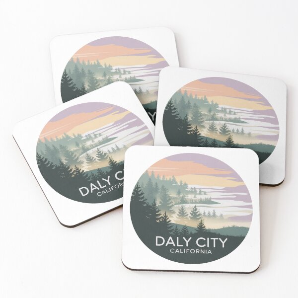 Item preview, Daly City California: Foggy Forest  designed and sold by CircinusStore.
