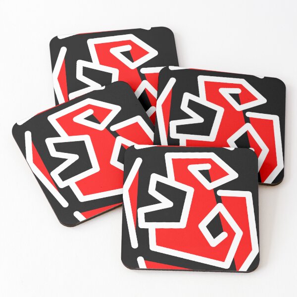 Item preview, Urban Maze - Edgy Geometric Abstract Design designed and sold by The Nomadic Designs.