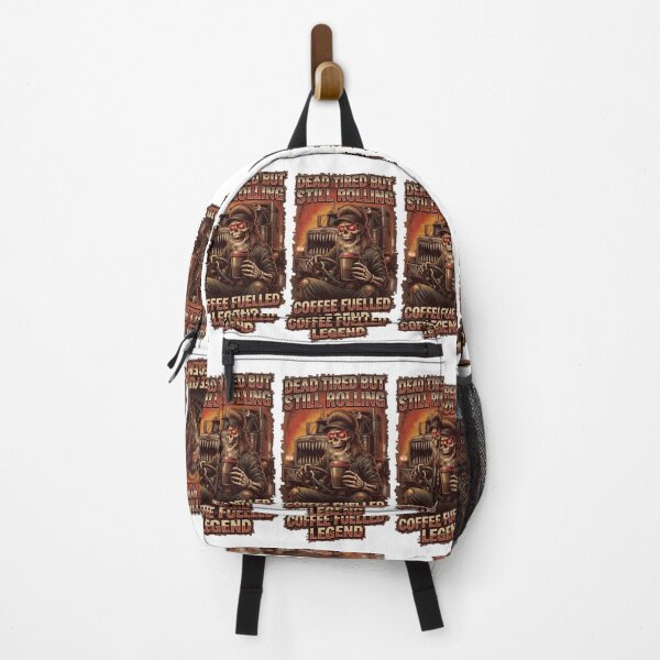 Item preview, Coffee Fuelled Legend: Dead Tired But Still Rolling designed and sold by NoriudaR.