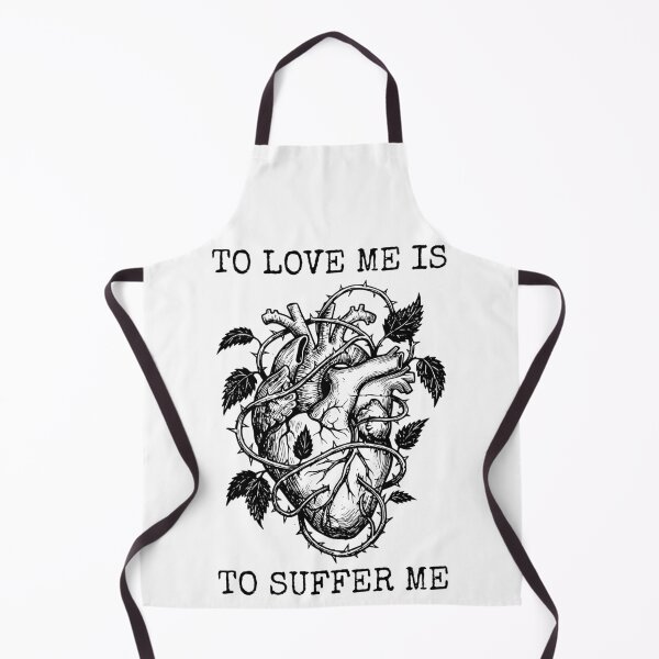 Item preview, To Love Me Is To Suffer Me Heart designed and sold by printondemand13.