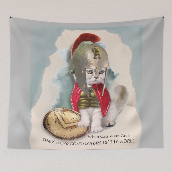 Item preview, When Cats Were Gods They Were Conquerors Of The World (by ACCI) designed and sold by VanyssaGraphics.