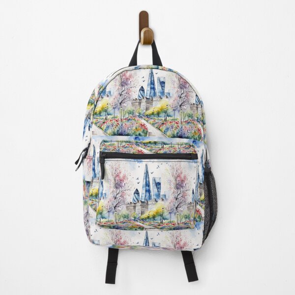 Item preview, London in spring with Shard and Gherkin designed and sold by Coolparrotgirl.