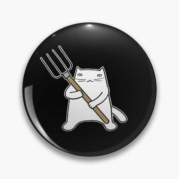 Item preview, Pitchfork cat designed and sold by eri-morie.