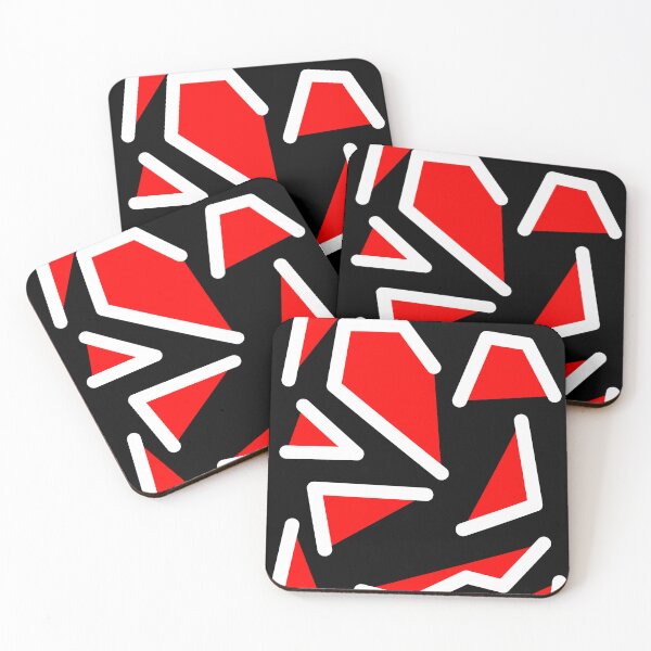 Item preview, Random Urban Maze - Edgy Geometric Abstract Design designed and sold by The Nomadic Designs.