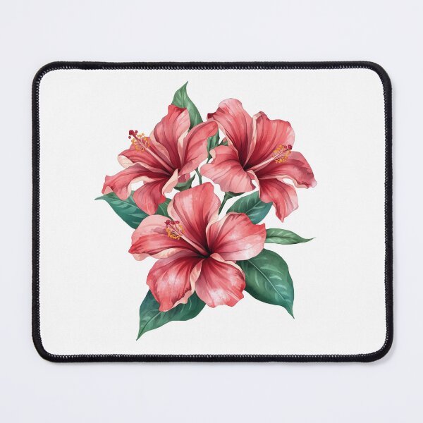 Item preview, Pink Hibiscus flowers designed and sold by uunaa.