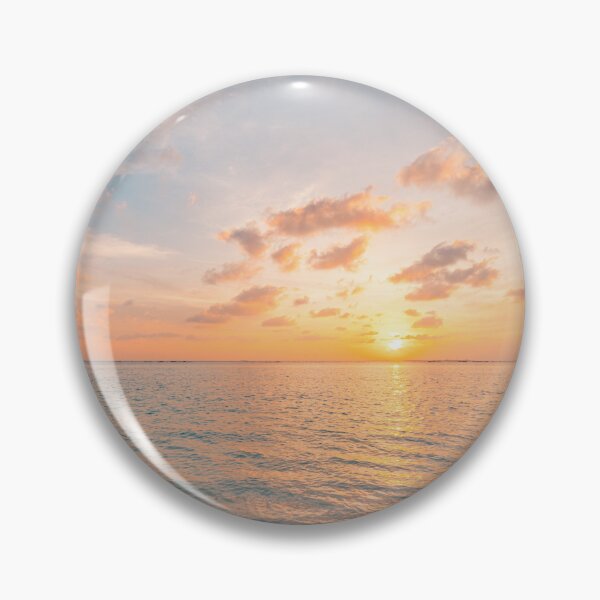 Item preview, Dreamy Pink Sunset Sky Tropical Beach Ocean designed and sold by icemanphotos.