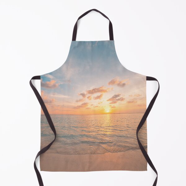 Item preview, Dreamy Pink Sunset Sky Tropical Beach Ocean designed and sold by icemanphotos.