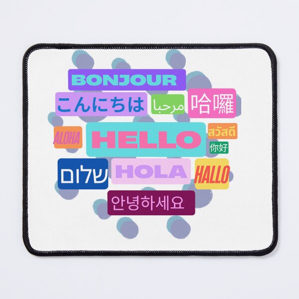 Item preview, Global Hello designed and sold by Spell Bound.
