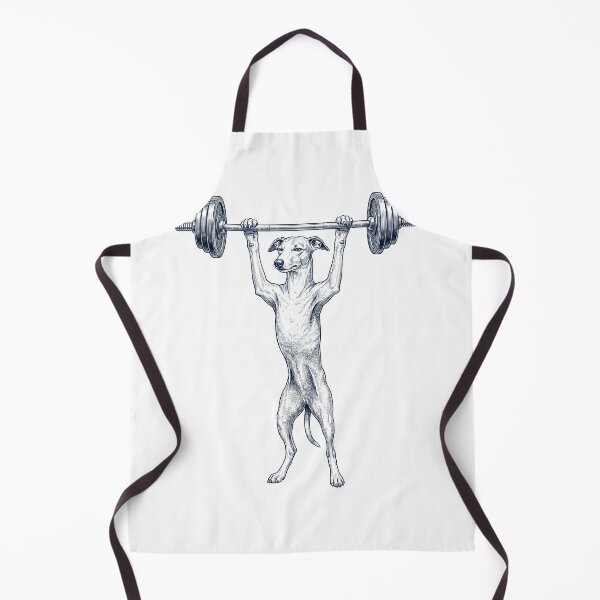 Item preview, Vintage Whippet Weightlifting Deadlift Gym Dog Lover designed and sold by DoodleTortle.