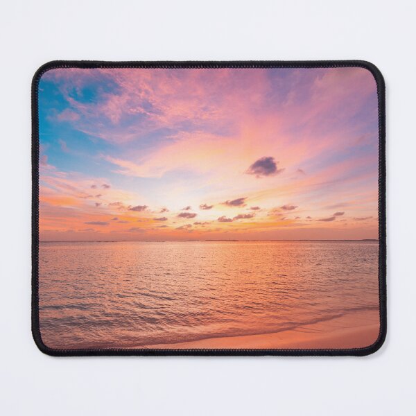 Item preview, Dreamy Magical Sunset Sky Tropical Beach Ocean Wall Art designed and sold by icemanphotos.