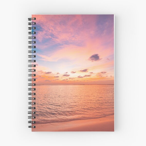 Item preview, Dreamy Magical Sunset Sky Tropical Beach Ocean Wall Art designed and sold by icemanphotos.