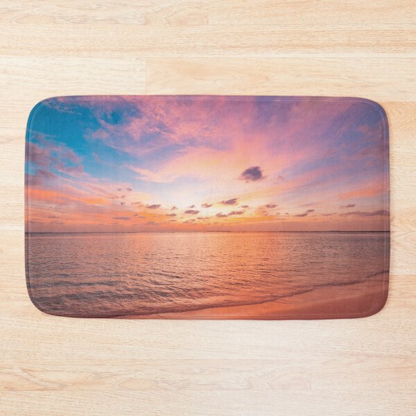 Item preview, Dreamy Magical Sunset Sky Tropical Beach Ocean Wall Art designed and sold by icemanphotos.