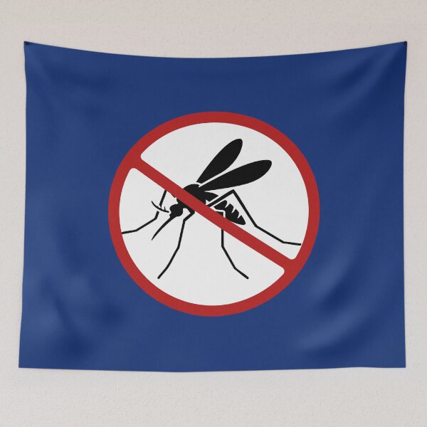 Item preview, Prohibited Mosquito Sign, Pest Control, Insect  designed and sold by AASparksDesigns.