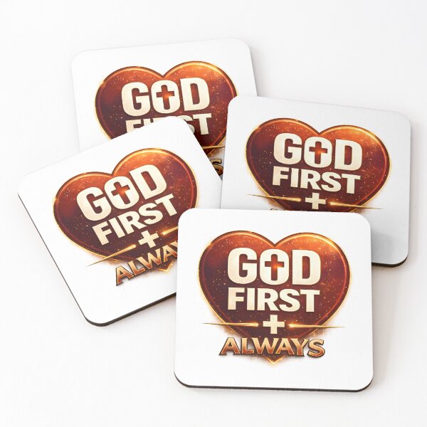 Item preview, Christian T-Shirt God First Always – Jesus Faith Cross Love Gift Shirt and sticker designed and sold by Billium Halder.