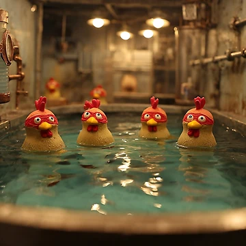 Artwork thumbnail, 4chick by RicoInStudios