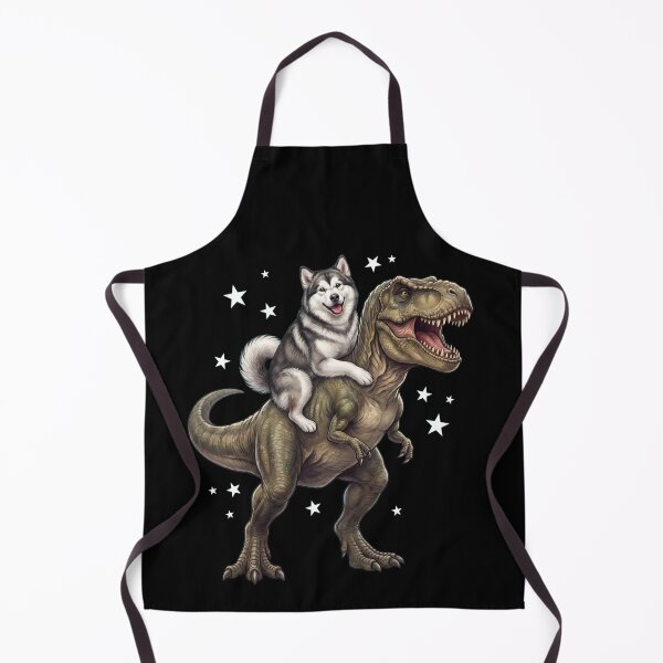 Item preview, Funny Alaskan Malamute Riding T Rex Dinosaur Dog Lover designed and sold by TerryConnells.