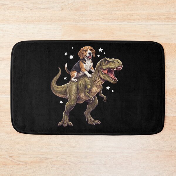 Item preview, Funny Beagle Riding T Rex Dinosaur Dog Lover designed and sold by TerryConnells.