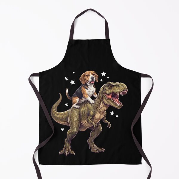 Item preview, Funny Beagle Riding T Rex Dinosaur Dog Lover designed and sold by TerryConnells.