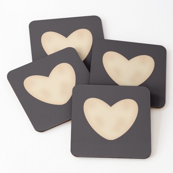 Item preview, Midnight Sand Aura Hearts – Elegant Dark Aesthetic designed and sold by CaramelCo.