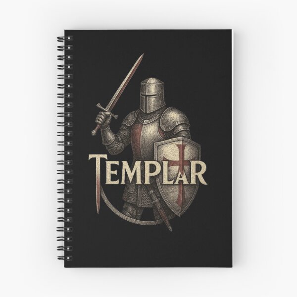 Item preview, Knight Templar Design, Medieval Crusader Knight Shirt, Holy Warrior, Templar Order, Cross Shield Armor, Medieval Battle Knight Art designed and sold by Typologystudios.