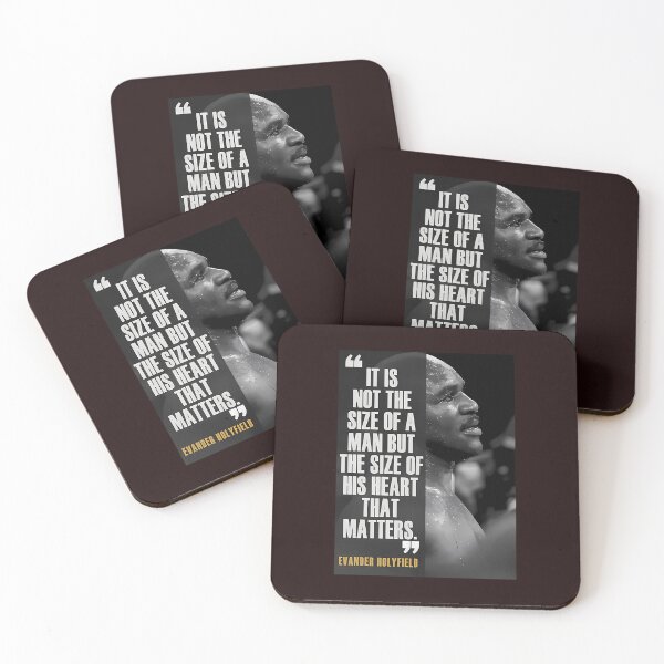 Item preview, Evander Holyfield Phrase designed and sold by Black-Montana.