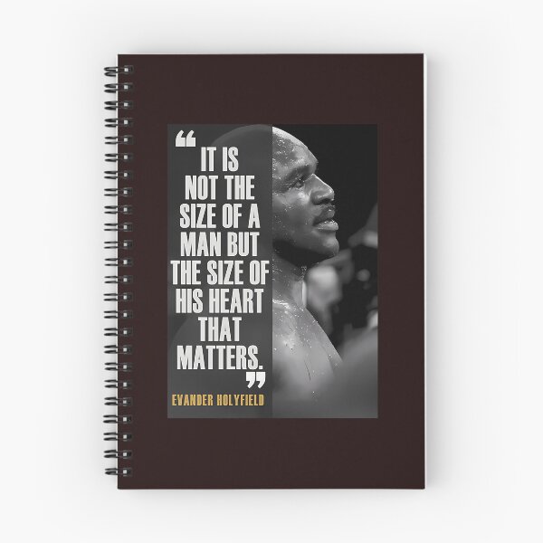 Item preview, Evander Holyfield Phrase designed and sold by Black-Montana.